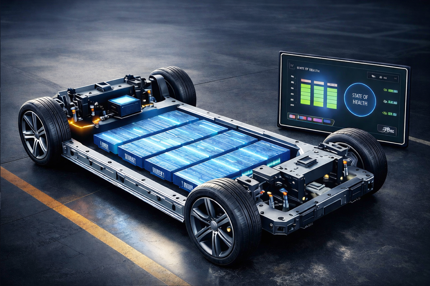 Battery Management System (BMS) Software for Electric Vehicles